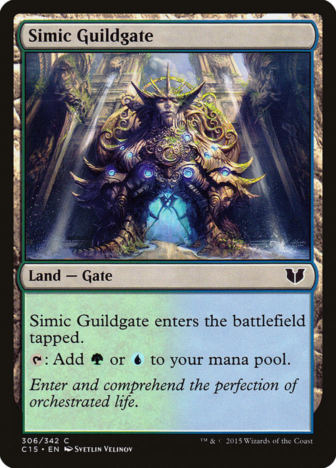 Simic Guildgate [Commander 2015] | The CG Realm