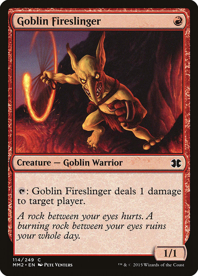 Goblin Fireslinger [Modern Masters 2015] | The CG Realm