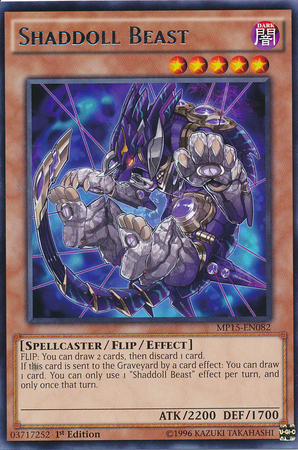 Shaddoll Beast [MP15-EN082] Rare | The CG Realm