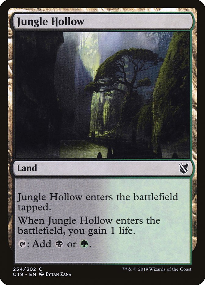 Jungle Hollow [Commander 2019] | The CG Realm