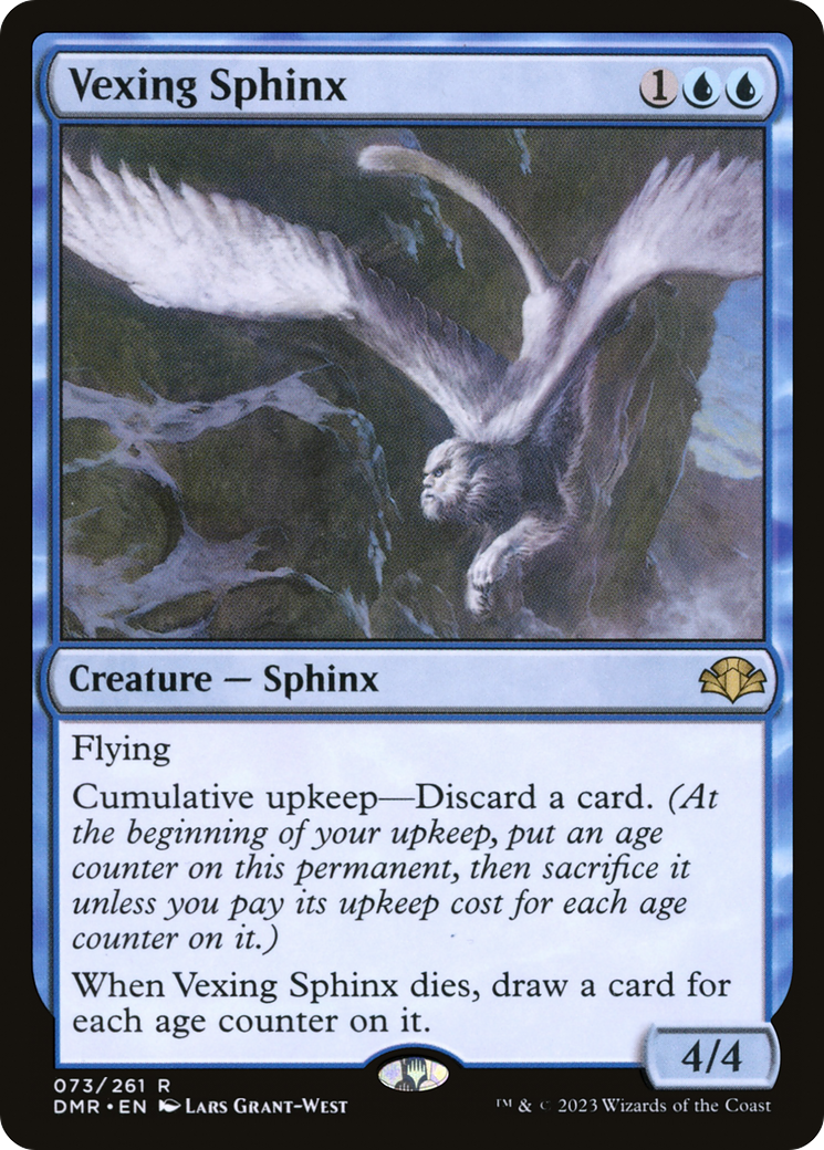 Vexing Sphinx [Dominaria Remastered] | The CG Realm