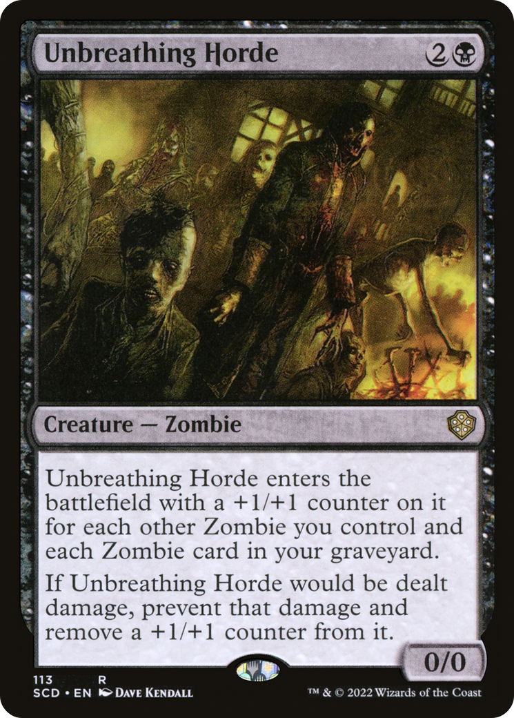 Unbreathing Horde [Starter Commander Decks] | The CG Realm