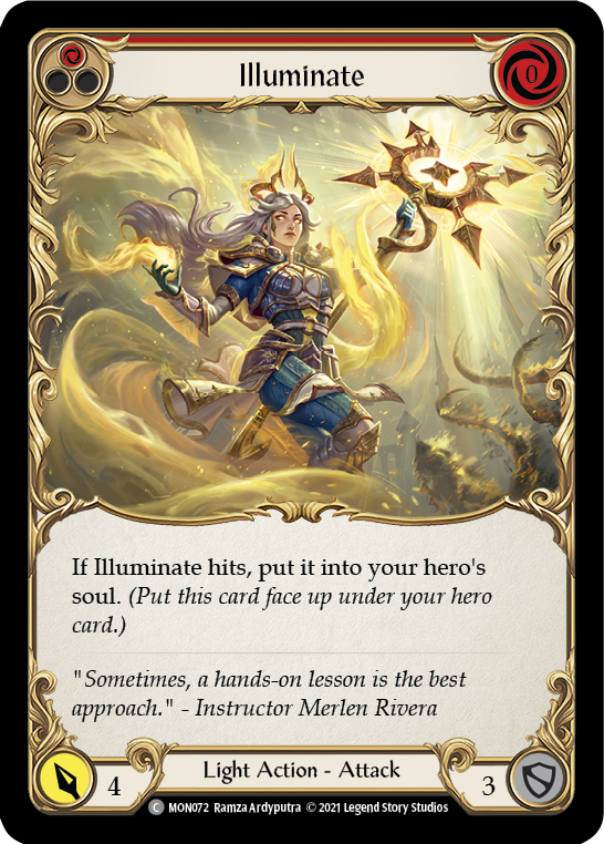 Illuminate (Red) [MON072] (Monarch)  1st Edition Normal | The CG Realm