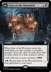 Altar of the Wretched // Wretched Bonemass (Extended Art) [The Lost Caverns of Ixalan Commander] | The CG Realm