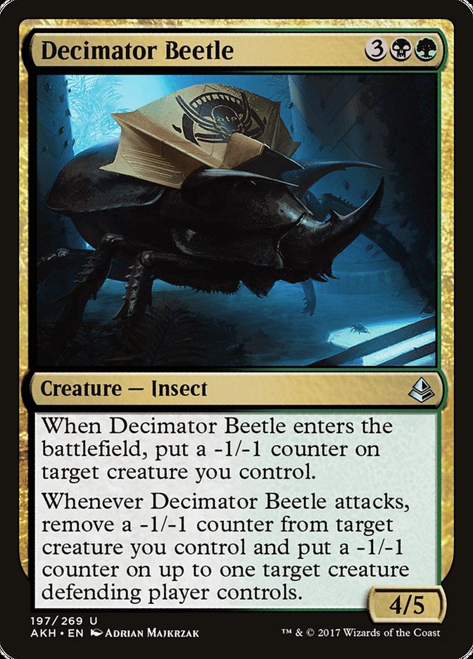 Decimator Beetle [Amonkhet] | The CG Realm