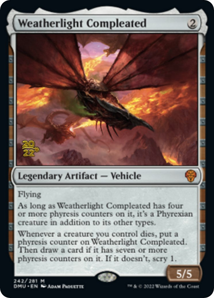 Weatherlight Compleated [Dominaria United Prerelease Promos] | The CG Realm