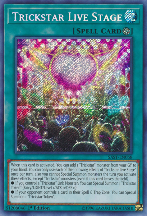 Trickstar Live Stage [SAST-EN058] Secret Rare | The CG Realm