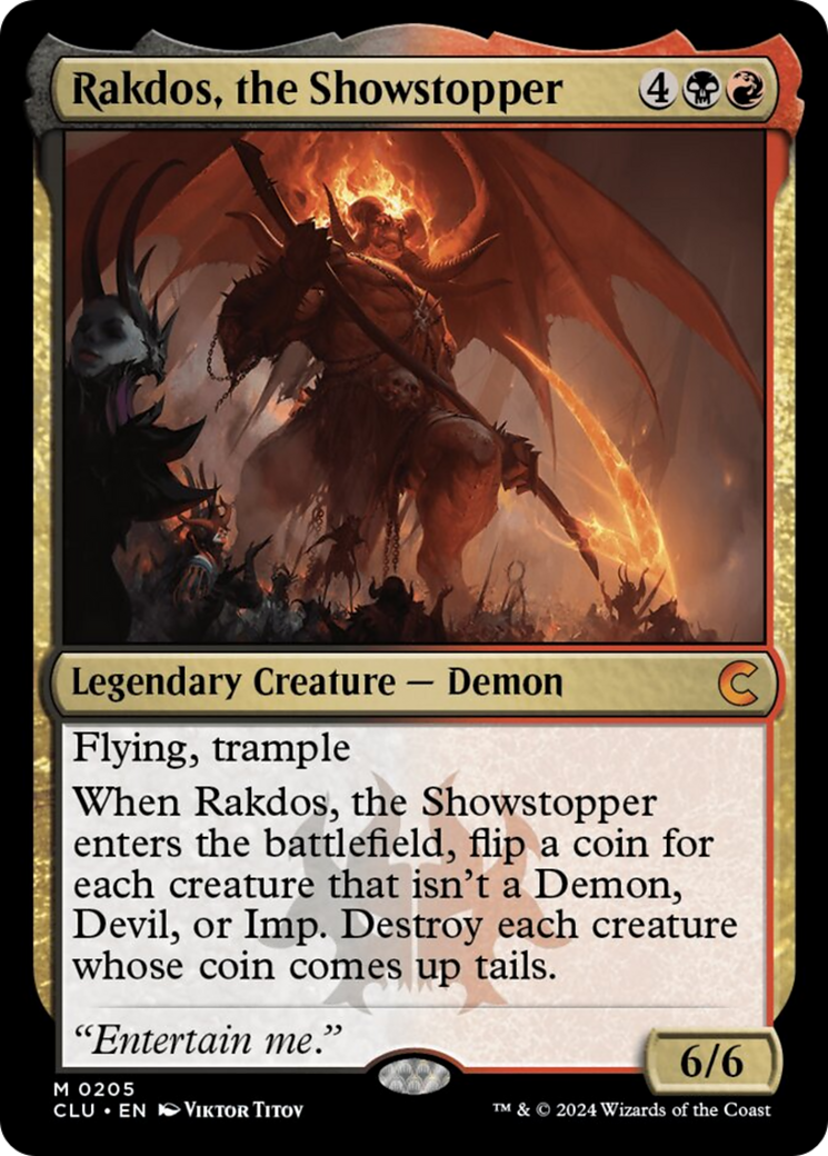 Rakdos, the Showstopper [Ravnica: Clue Edition] | The CG Realm