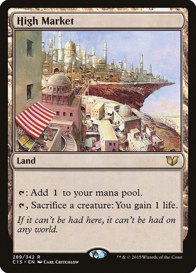 High Market [Commander 2015] | The CG Realm