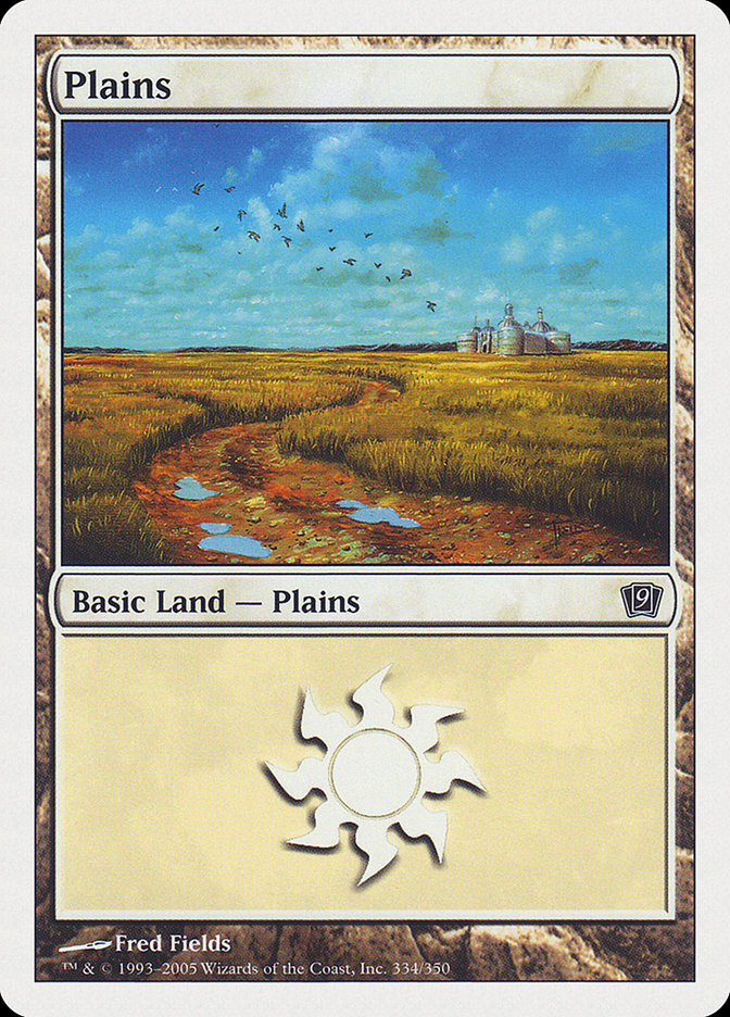 Plains (334) [Ninth Edition] | The CG Realm