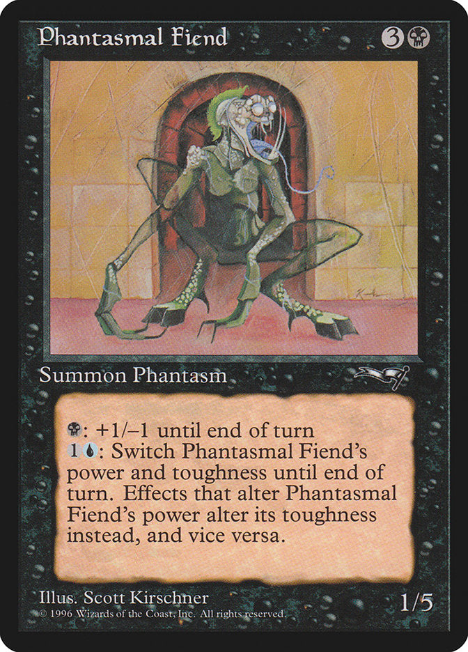 Phantasmal Fiend (Standing) [Alliances] | The CG Realm