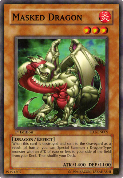 Masked Dragon [SD1-EN009] Common | The CG Realm