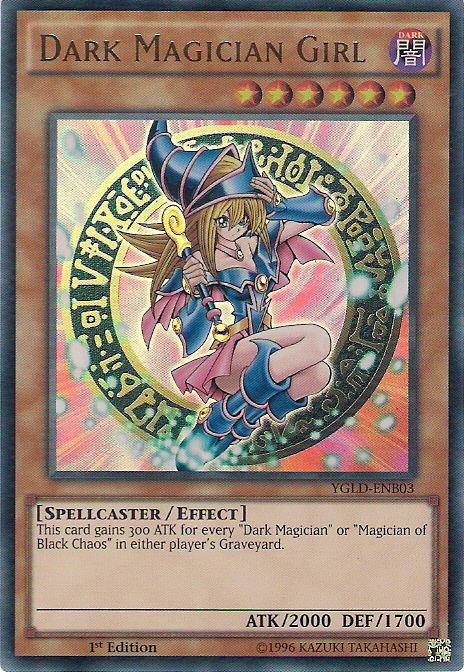 Dark Magician Girl [YGLD-ENB03] Ultra Rare | The CG Realm