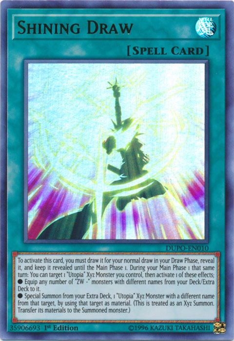 Shining Draw [DUPO-EN010] Ultra Rare | The CG Realm