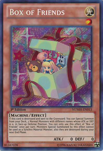 Box of Friends [NUMH-EN013] Secret Rare | The CG Realm