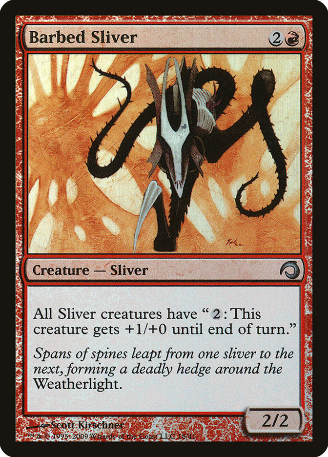 Barbed Sliver [Premium Deck Series: Slivers] | The CG Realm