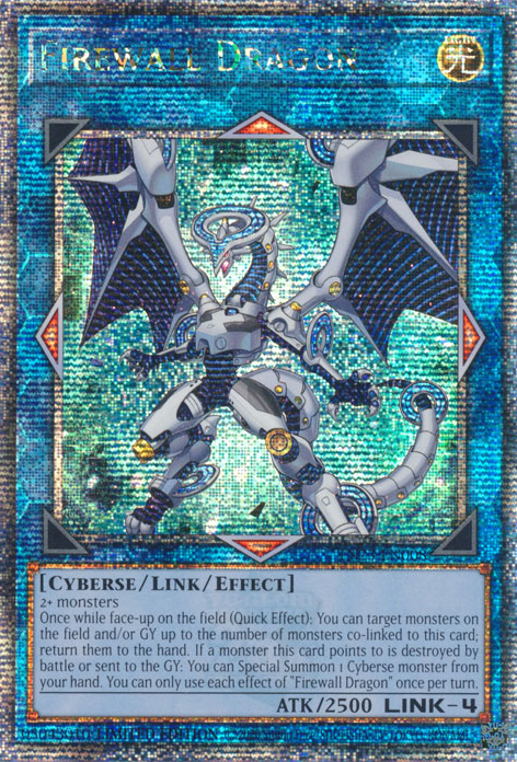 Firewall Dragon [TN23-EN008] Quarter Century Secret Rare | The CG Realm