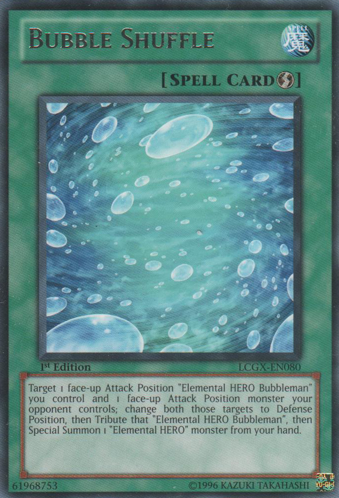 Bubble Shuffle [LCGX-EN080] Rare | The CG Realm