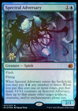 Spectral Adversary [Innistrad: Midnight Hunt Prerelease Promos] | The CG Realm