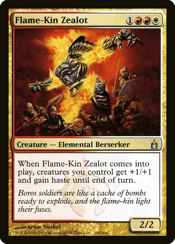 Flame-Kin Zealot [Ravnica: City of Guilds] | The CG Realm