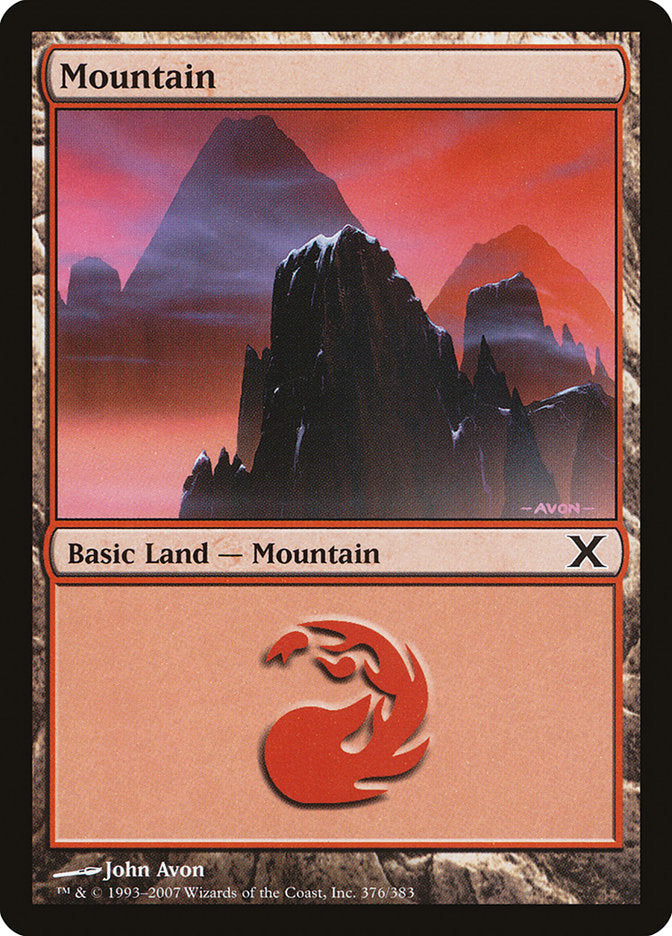 Mountain (376) [Tenth Edition] | The CG Realm