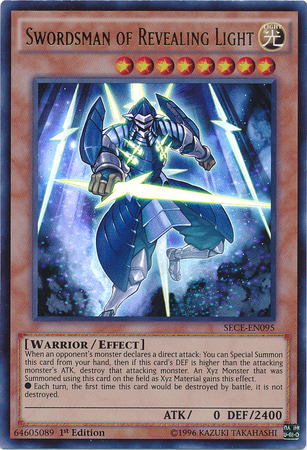 Swordsman of Revealing Light [SECE-EN095] Ultra Rare | The CG Realm