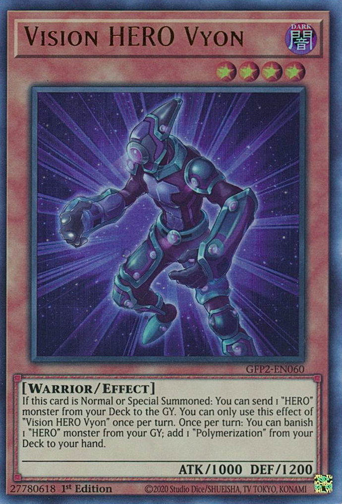 Vision HERO Vyon [GFP2-EN060] Ultra Rare | The CG Realm