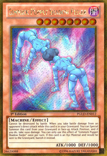 Gimmick Puppet Shadow Feeler [PGLD-EN012] Gold Secret Rare | The CG Realm