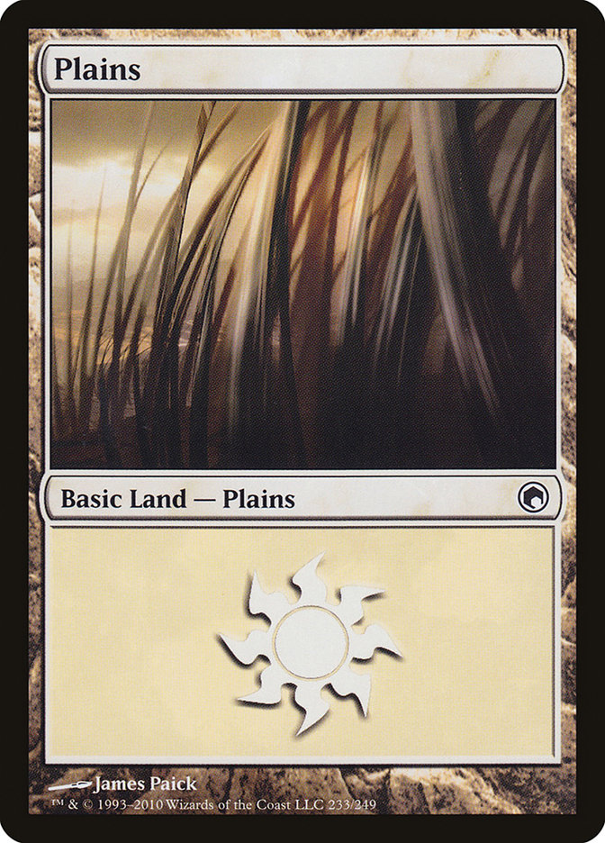 Plains (233) [Scars of Mirrodin] | The CG Realm