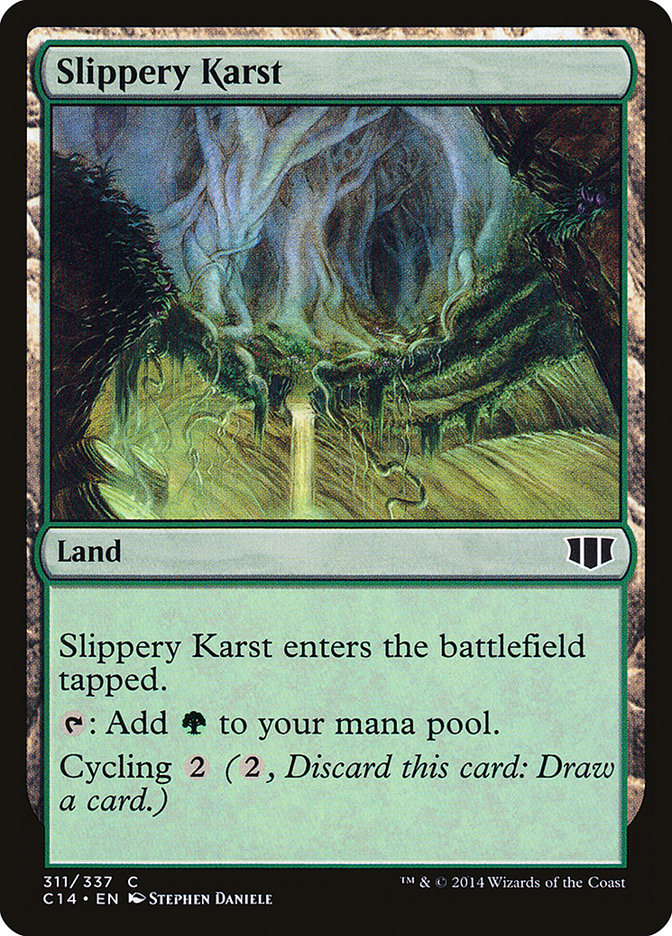 Slippery Karst [Commander 2014] | The CG Realm