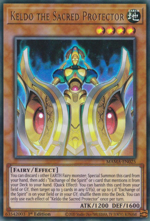 Keldo the Sacred Protector [MAMA-EN025] Ultra Rare | The CG Realm