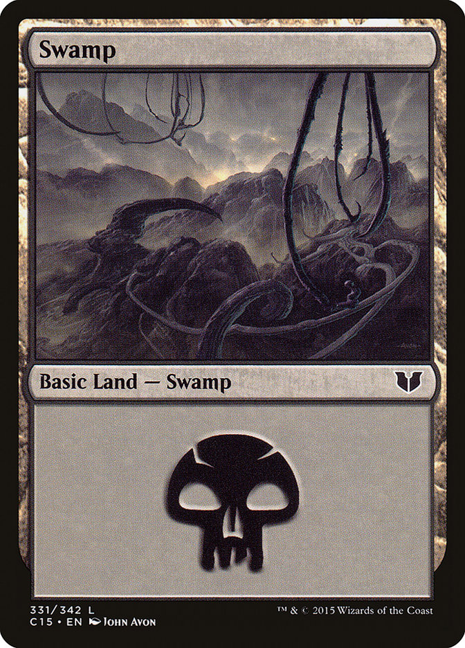 Swamp (331) [Commander 2015] | The CG Realm