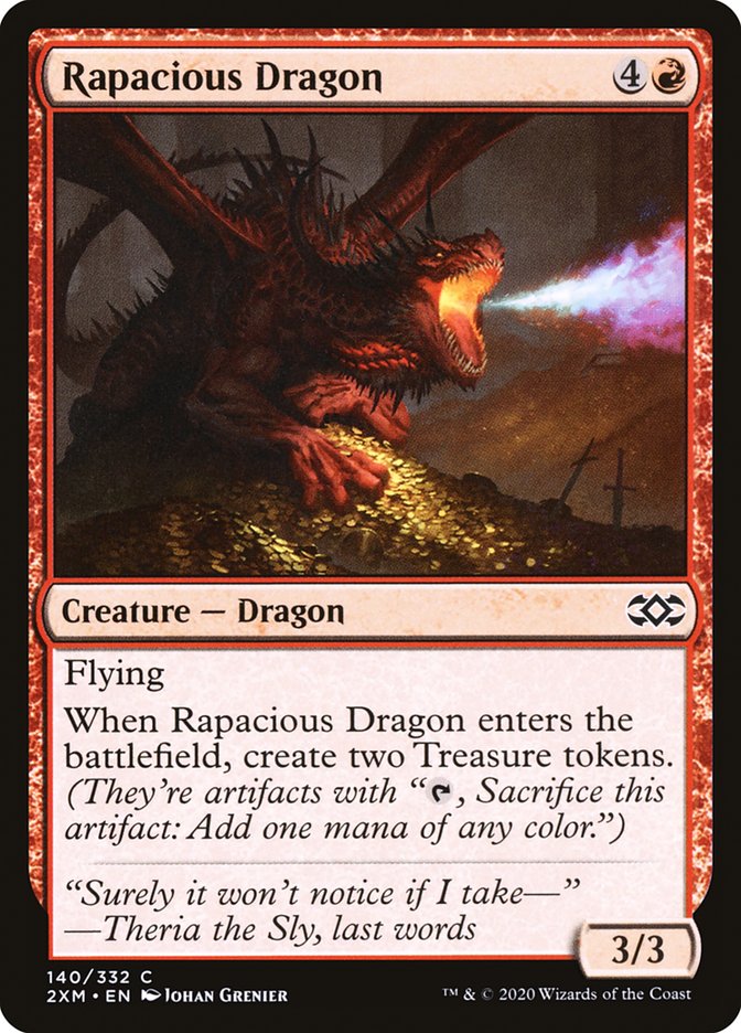 Rapacious Dragon [Double Masters] | The CG Realm