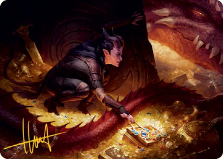 Hoard Robber Art Card (Gold-Stamped Signature) [Dungeons & Dragons: Adventures in the Forgotten Realms Art Series] | The CG Realm