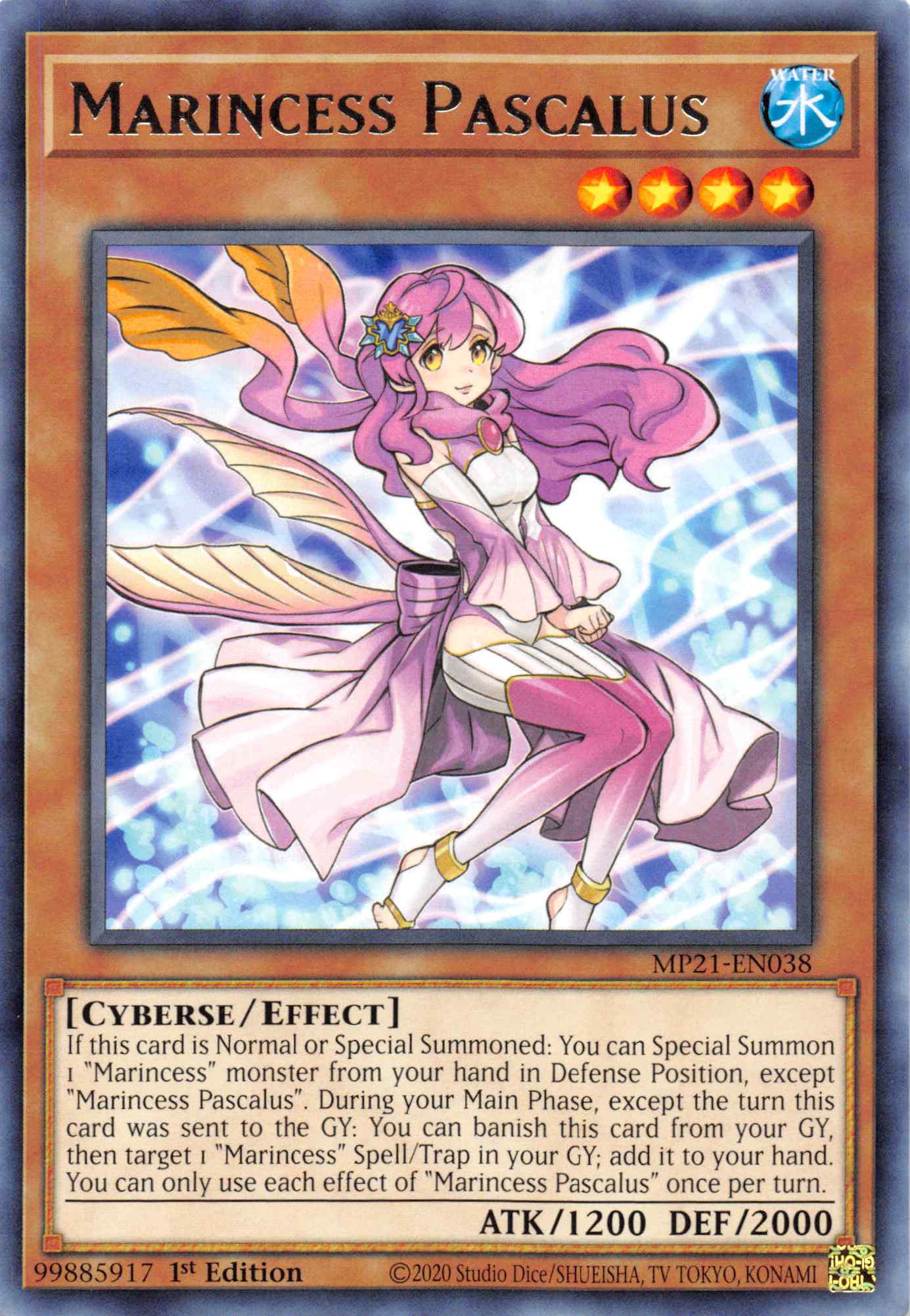 Marincess Pascalus [MP21-EN038] Rare | The CG Realm