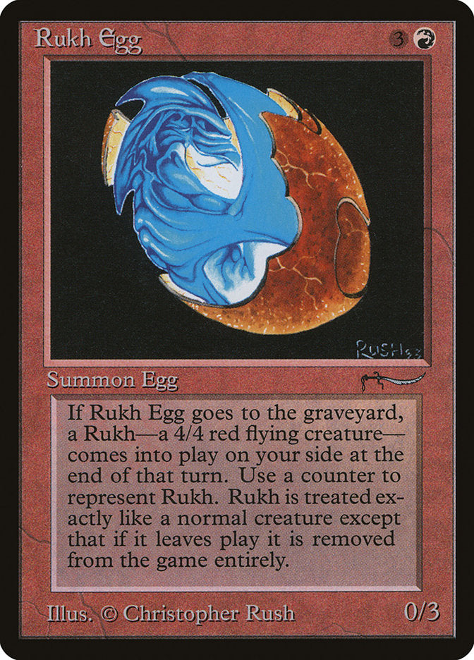 Rukh Egg (Dark Mana Cost) [Arabian Nights] | The CG Realm