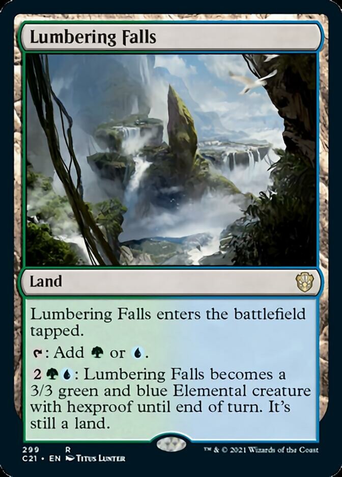 Lumbering Falls [Commander 2021] | The CG Realm