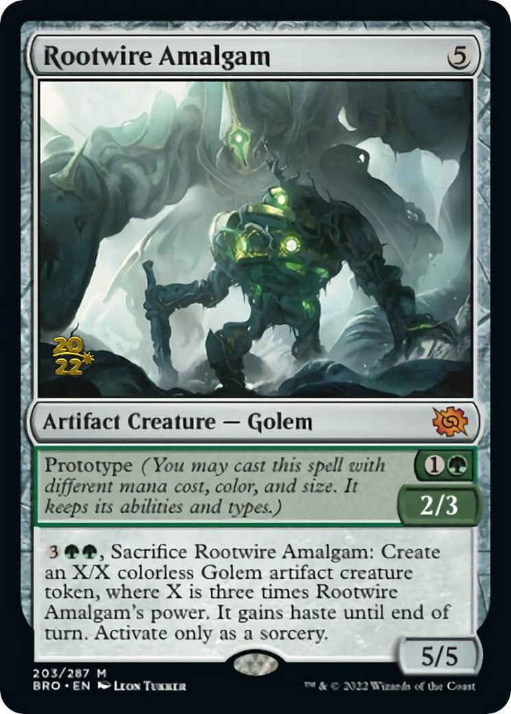 Rootwire Amalgam [The Brothers' War Prerelease Promos] | The CG Realm