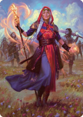 Jaya, Fiery Negotiator Art Card 1 [Dominaria United Art Series] | The CG Realm