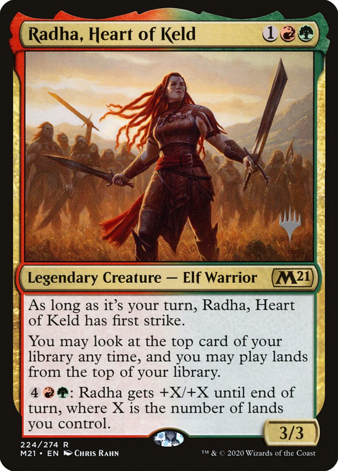 Radha, Heart of Keld (Promo Pack) [Core Set 2021 Promos] | The CG Realm