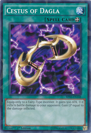 Cestus of Dagla [BP03-EN148] Shatterfoil Rare | The CG Realm