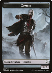 Soldier // Zombie Double-Sided Token [Commander Legends Tokens] | The CG Realm