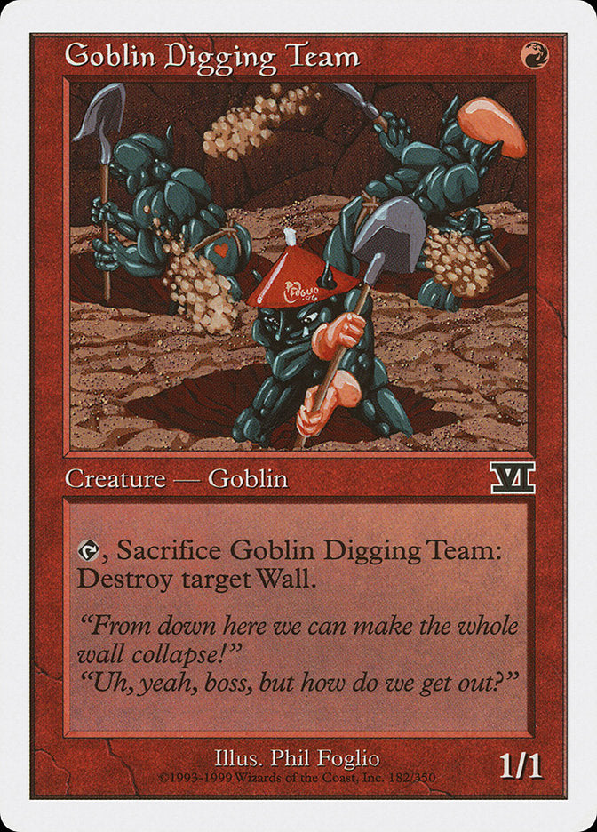 Goblin Digging Team [Classic Sixth Edition] | The CG Realm