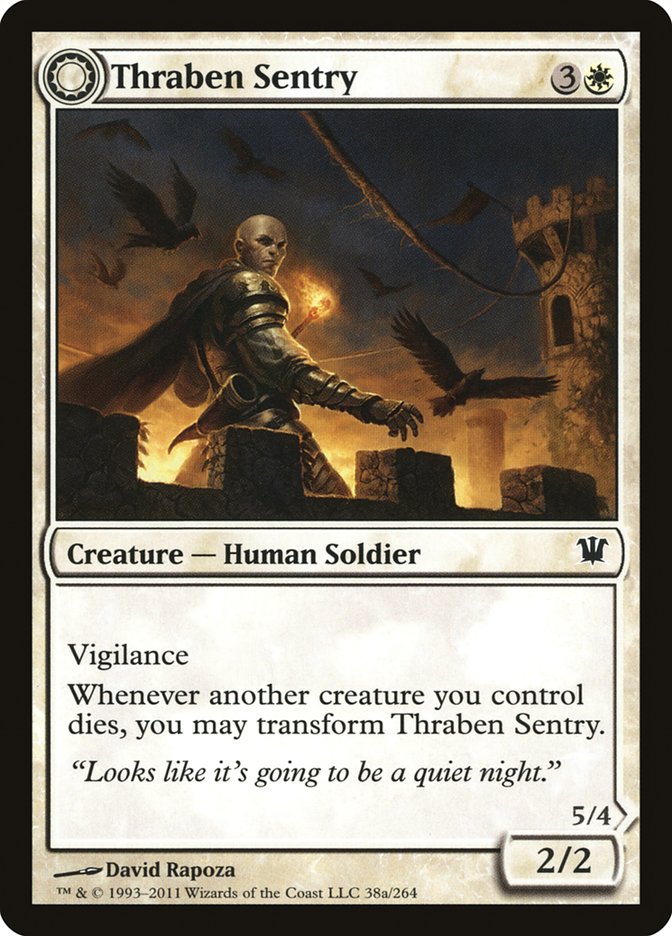 Thraben Sentry // Thraben Militia [Innistrad] | The CG Realm