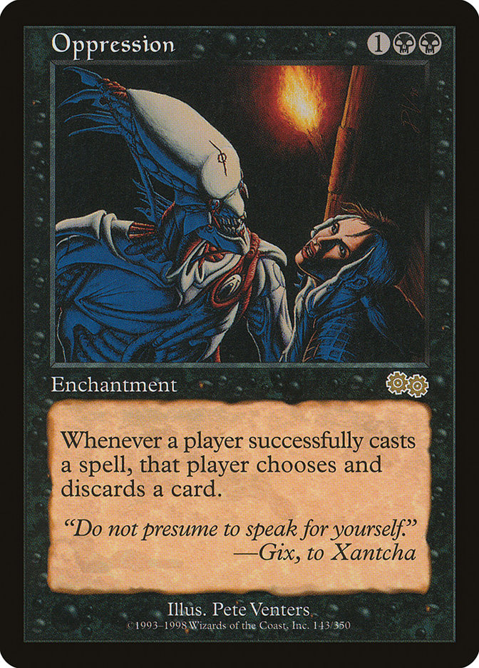 Oppression [Urza's Saga] | The CG Realm