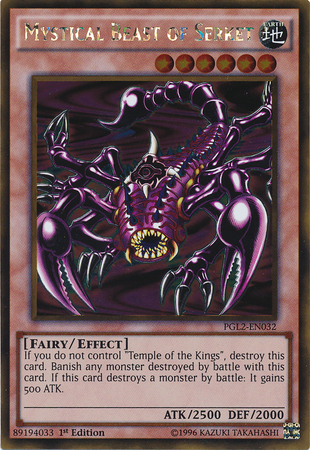 Mystical Beast of Serket [PGL2-EN032] Gold Rare | The CG Realm