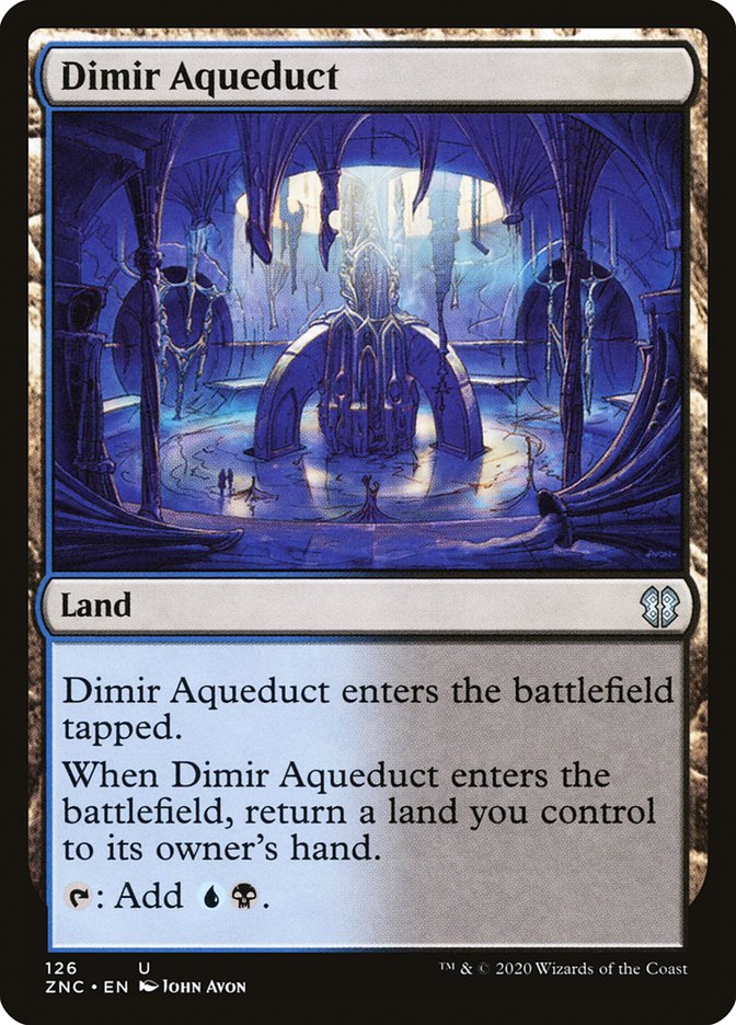 Dimir Aqueduct [Zendikar Rising Commander] | The CG Realm