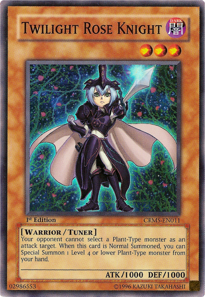 Twilight Rose Knight [CRMS-EN011] Super Rare | The CG Realm