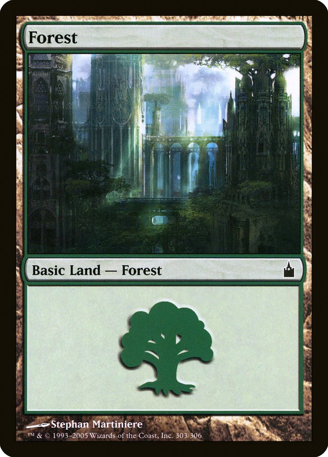 Forest (303) [Ravnica: City of Guilds] | The CG Realm