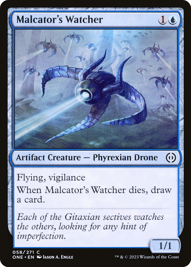 Malcator's Watcher [Phyrexia: All Will Be One] | The CG Realm